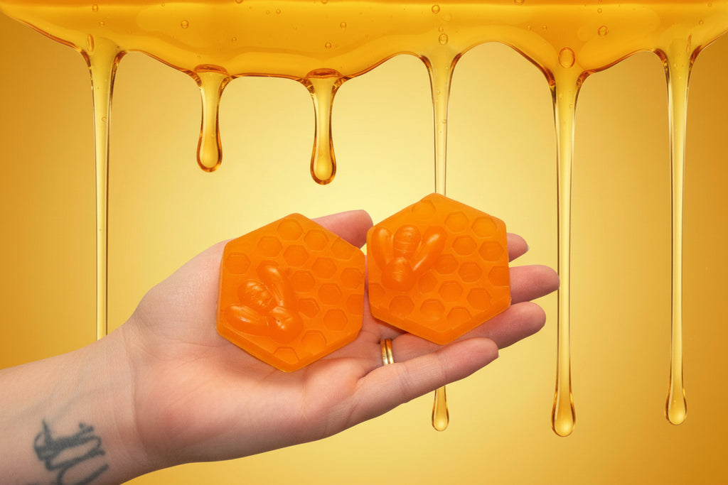 Organic local honey breastmilk soaps