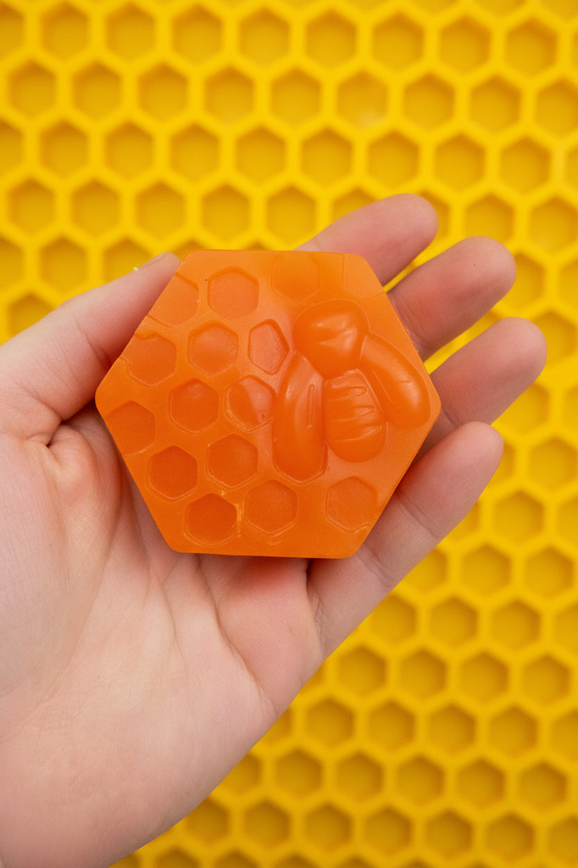 Organic local honey breastmilk soaps