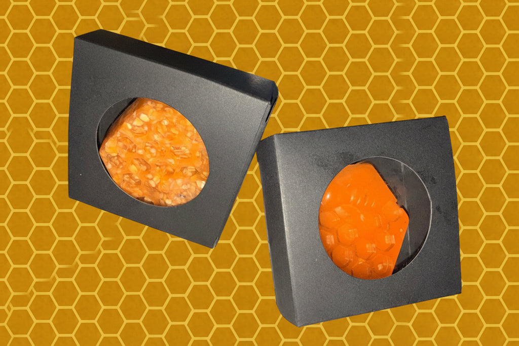 Organic local honey breastmilk soaps