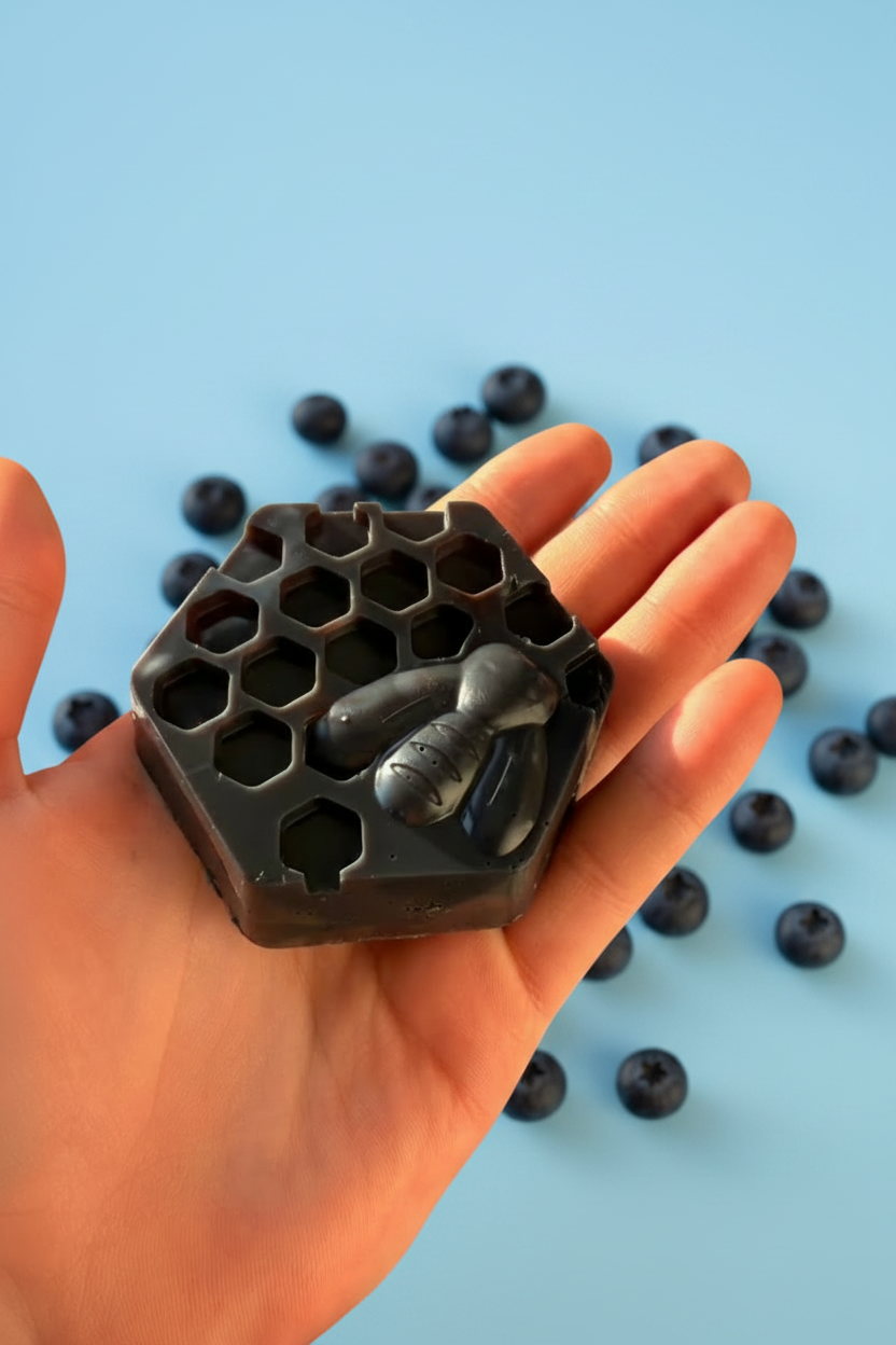Blueberry breastmilk soap