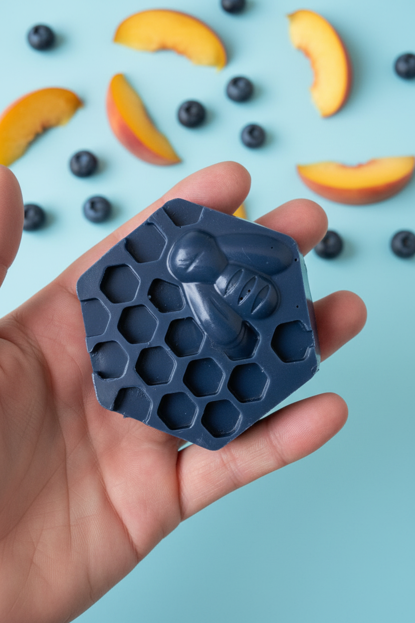 Blueberry breastmilk soap